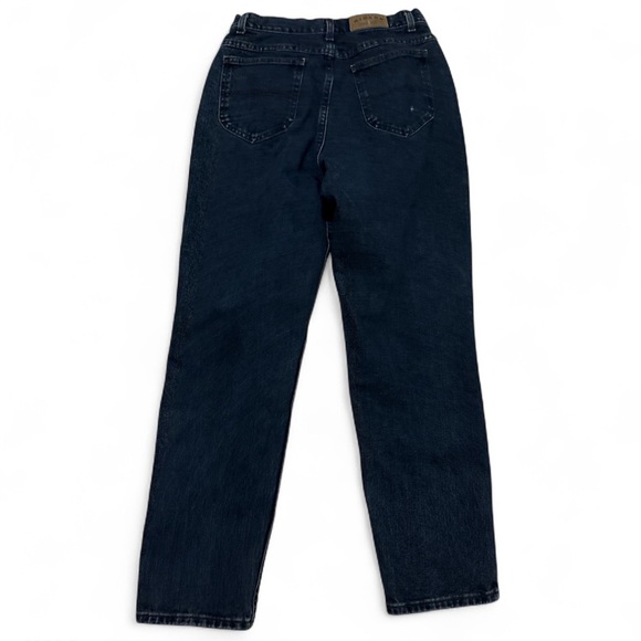 Riders by Lee Classic Fit Straight Leg Denim Jeans Women's 12 MED Blue Mid Rise - Picture 3 of 10